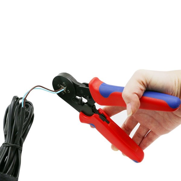Kìm bấm cos đầu dây điện 0.25-6mm² kìm  bấm cos tròn 4 cạnh và 6 cạnh