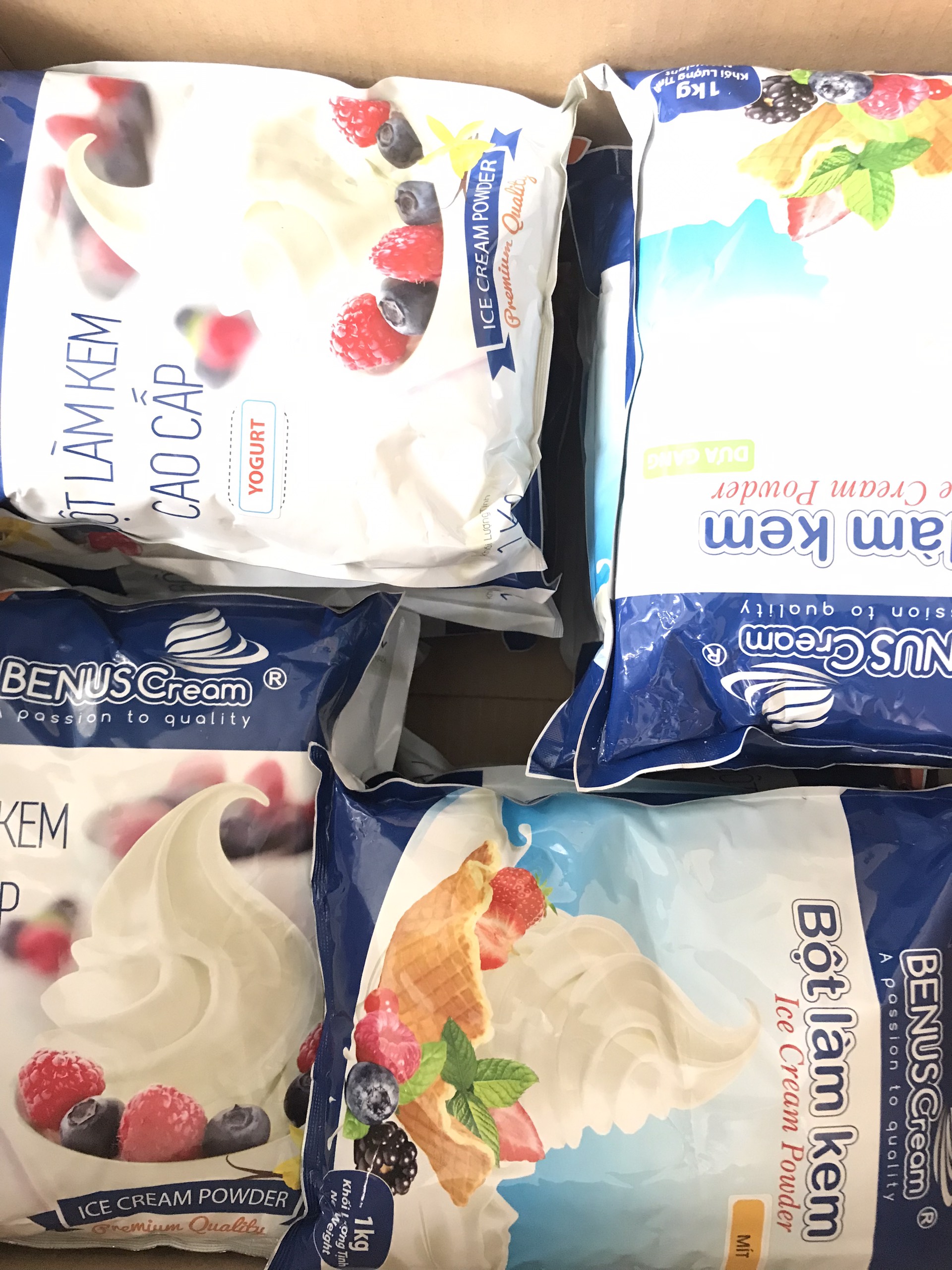 [HCM]Bột Làm Kem Tươi Mít