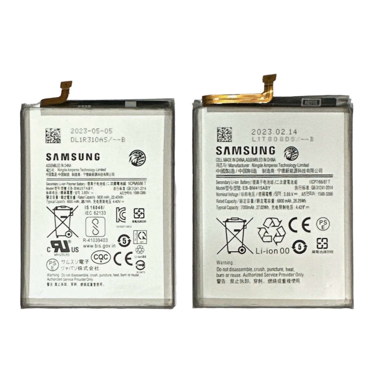Pin Samsung M21 , M31 (EB-BM207ABY) / M51 (EB-BM415ABY) - Dung lượng chuẩn