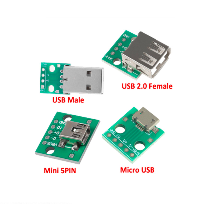 Đế ra chân header Micro usb