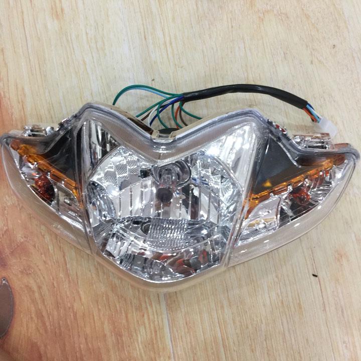 Đầu đèn pha xe WAVE S110 , RSX bóng tròn siêu sáng - A422