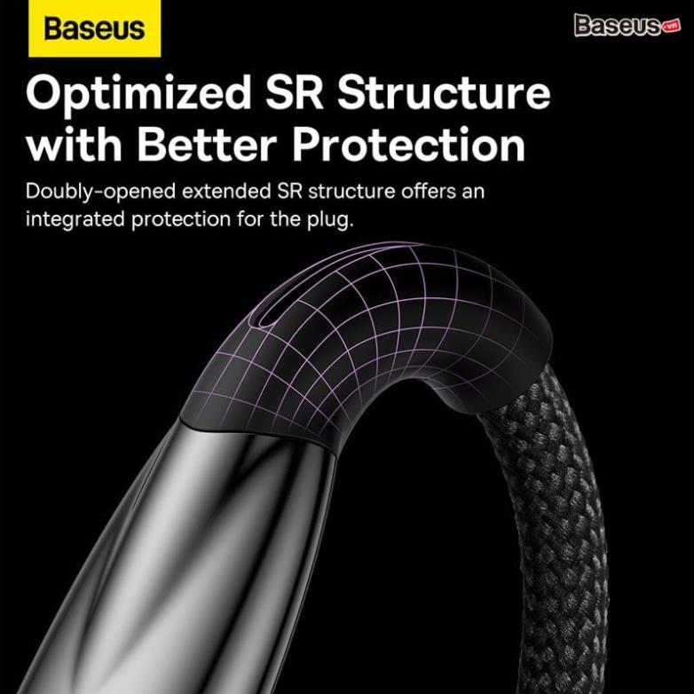 Cáp Sạc Nhanh Baseus Glimmer Series Fast Charging Data Cable Type-C to i.P 20W