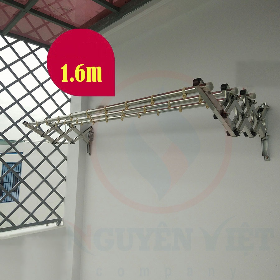 GIÀN PHƠI THÔNG MINH INOX THANH PHƠI DÀI 1.5m