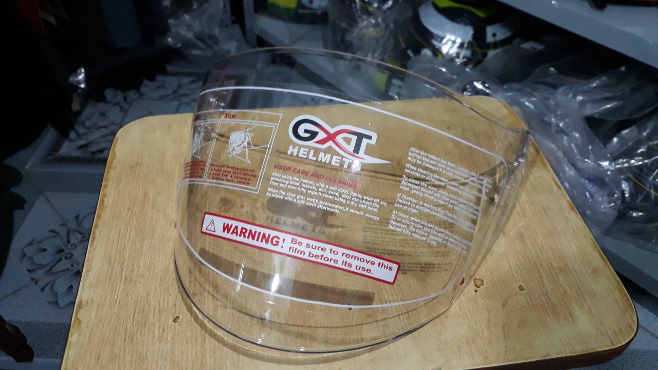 Kính mũ bảo hiểm GXT 3/4 2 kính (GXT 2018)
