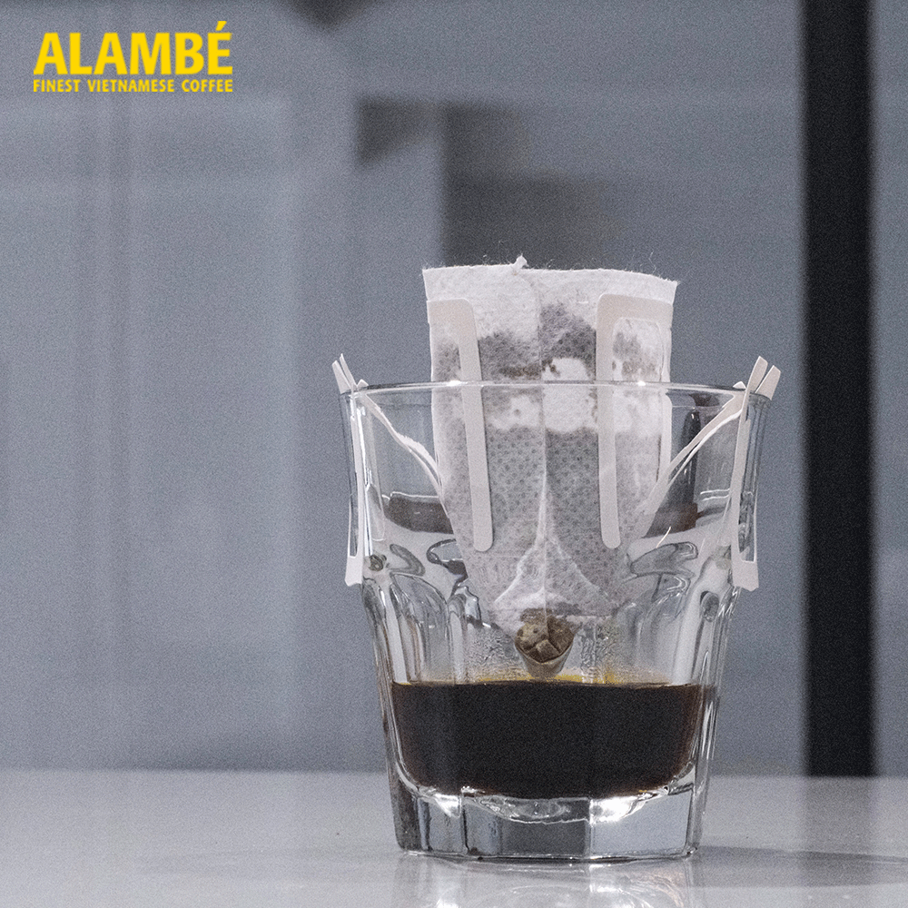 [HCM]Da Lat - Specialty Arabica Bourbon (Cafe Túi Lọc Hộp 18 Gói)