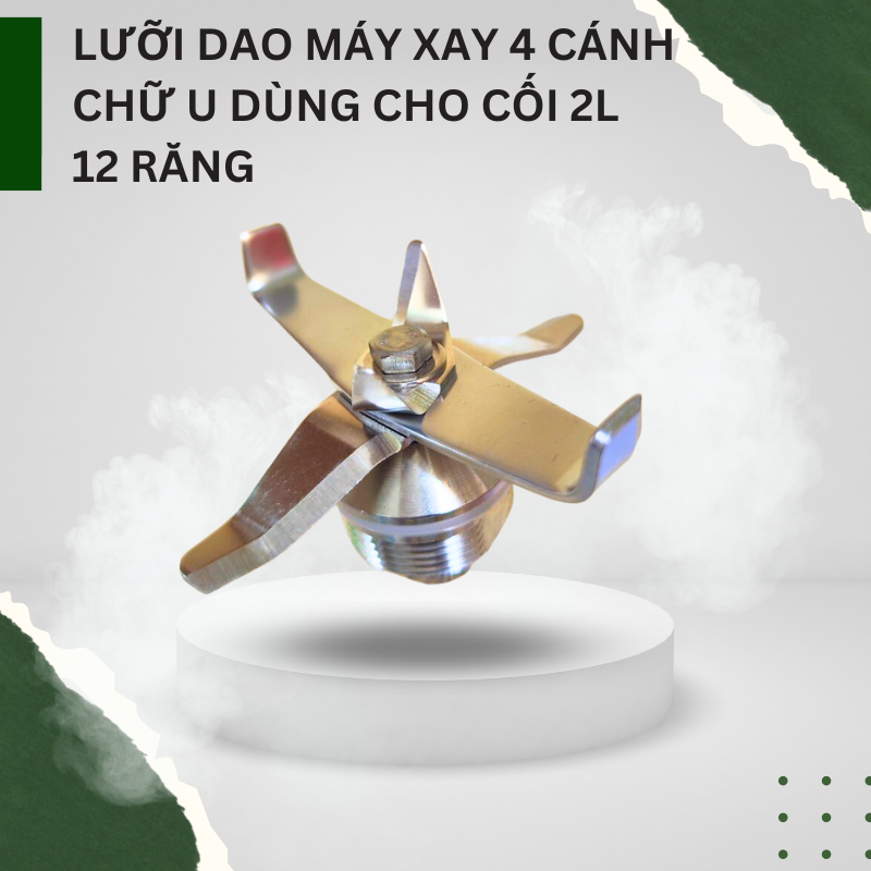 [HCM]Bộ lưỡi dao máy xay sinh tố công nghiệp 12 khía