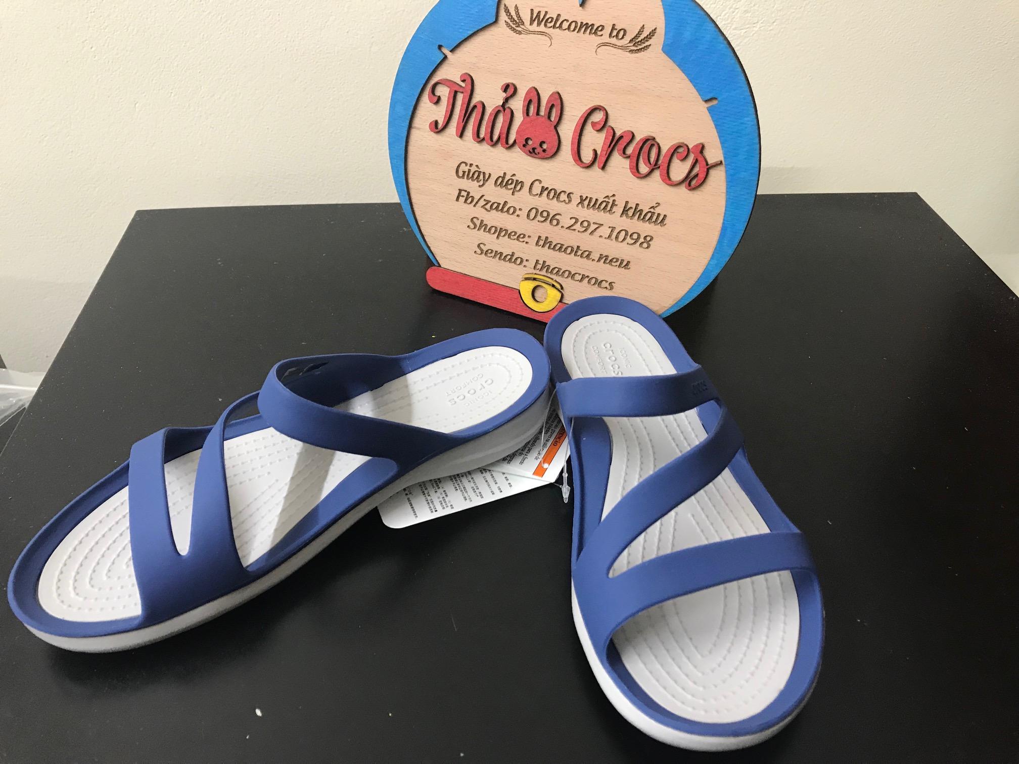 Dép lê Swiftwater Cross (xanh blue)
