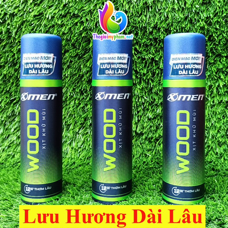 Xịt Khử Mùi XMen Hương Wood 150ml