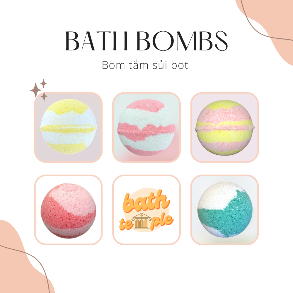 Bath bombs for bathtub (bath bomb) - bath temple
