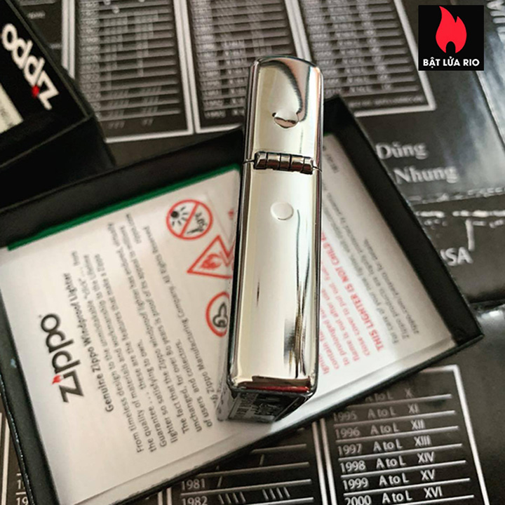 ZIPPO 200 - ZIPPO BRUSHED CHROME