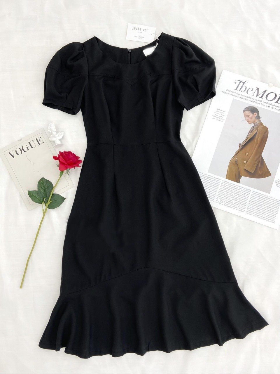 Mập Fashion ( 50 - 90 KG) ĐẦM ĐUÔI CÁ 3 MÀU SIÊU HÁCH DÁNG