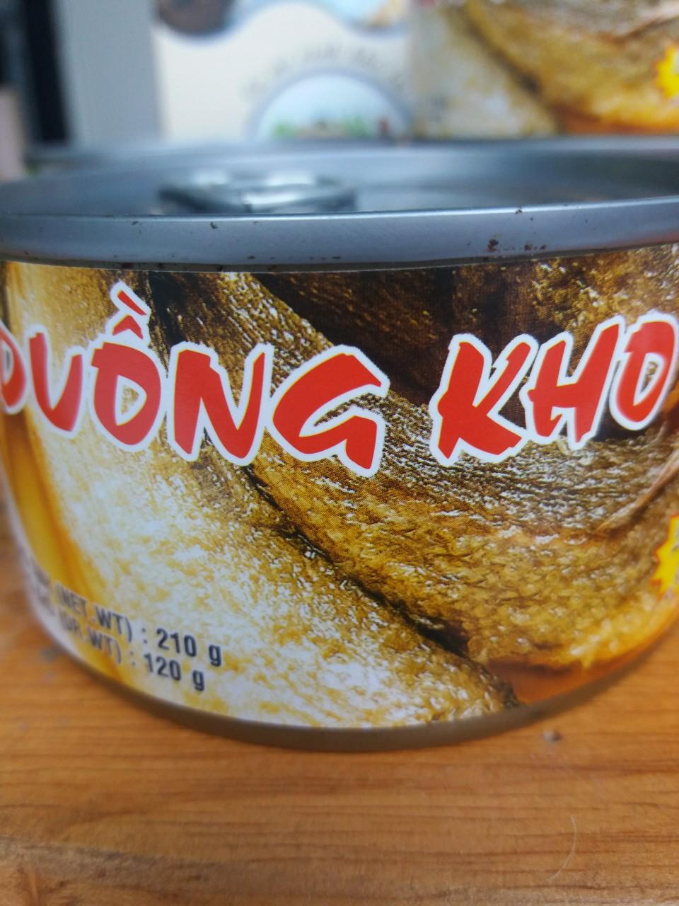 CÁ DUỒNG KHO LẠT - ĐẶC SẢN AN GIANG - 1 thùng