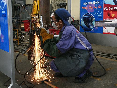 [HCM]Yếm da cho thợ hàn loại tốt