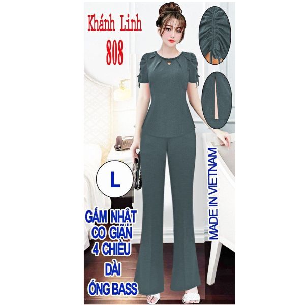 SET ĐỒ BỘ NỮ ( M 808) ỐNG BAS