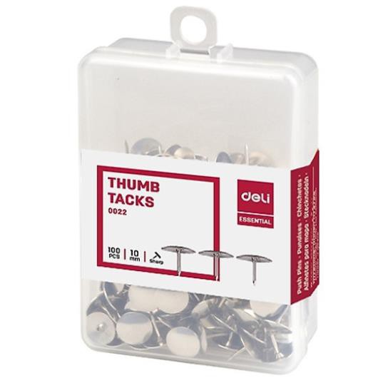 Ghim Mũ chất liệu INOX chống gỉ DELI E0022