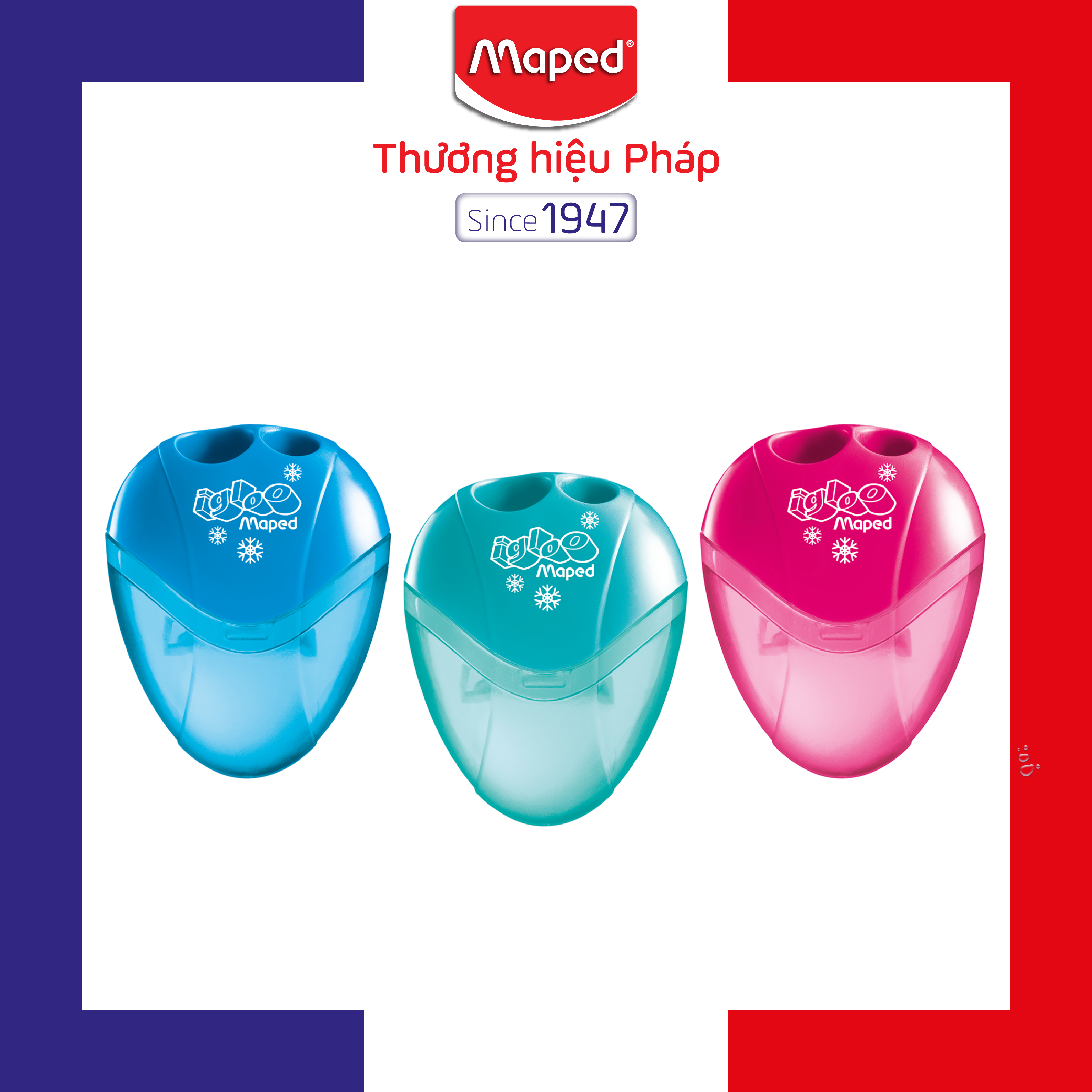 MAPED - Chuốt chì Tim 2 lỗ - 1 Cái