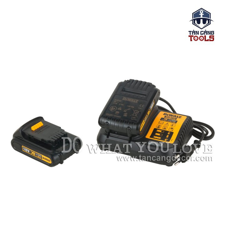 [Trả góp 0%] Máy Khoan Vặn Vít Dùng Pin DeWalt 18V DCD778D2-B1 ( 2 Pin 2.0Ah + 1 Sạc DCB112 )