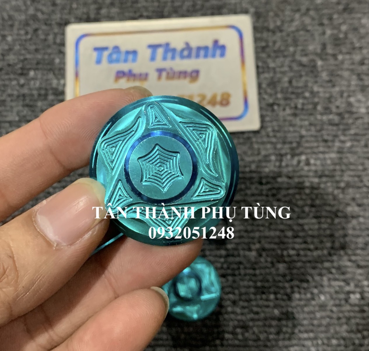 Ốc chảng ba Satria-Raider Fi(2018-2020) Xanh lục bảo