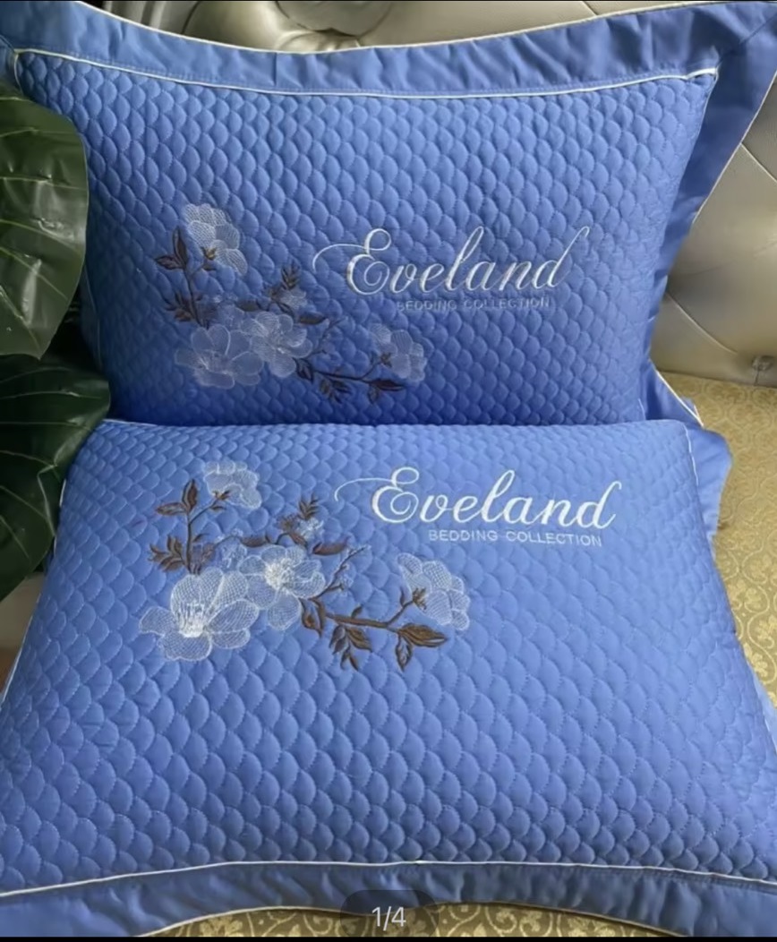 Gối Nằm GÒN Ép Hơi Cao Cấp Kích thước chuẩn 40x60CM. Mang Đến Sự Thoải Mái Khi Ngủ. Phụ Kiện Giường Ngủ phân phối bởi Sao Mai Store