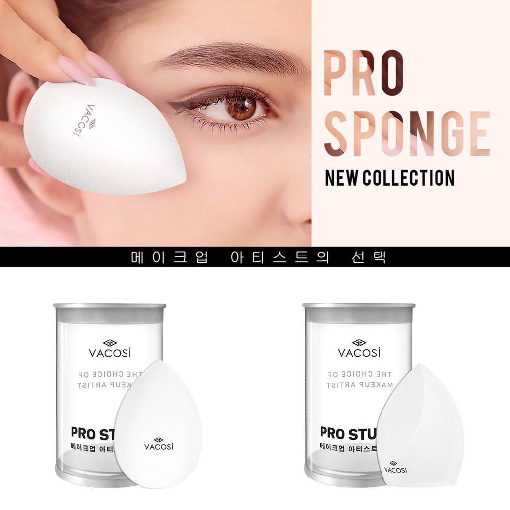 Bông Phấn Nền Giọt Nước Vacosi Prs Pro Classix Blender