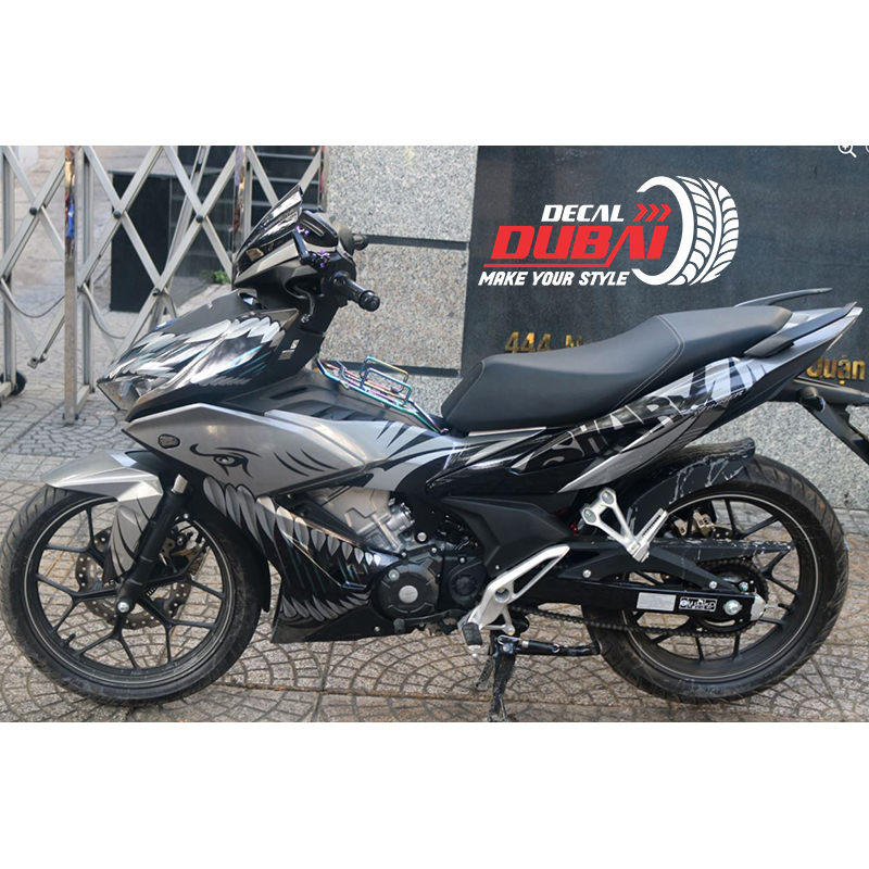 [HOT] Tem trùm Winner X Bạc Đen Cá Mập