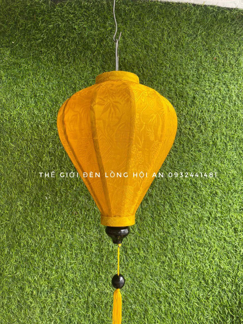 Đèn lồng Hội An vải lụa 30cm