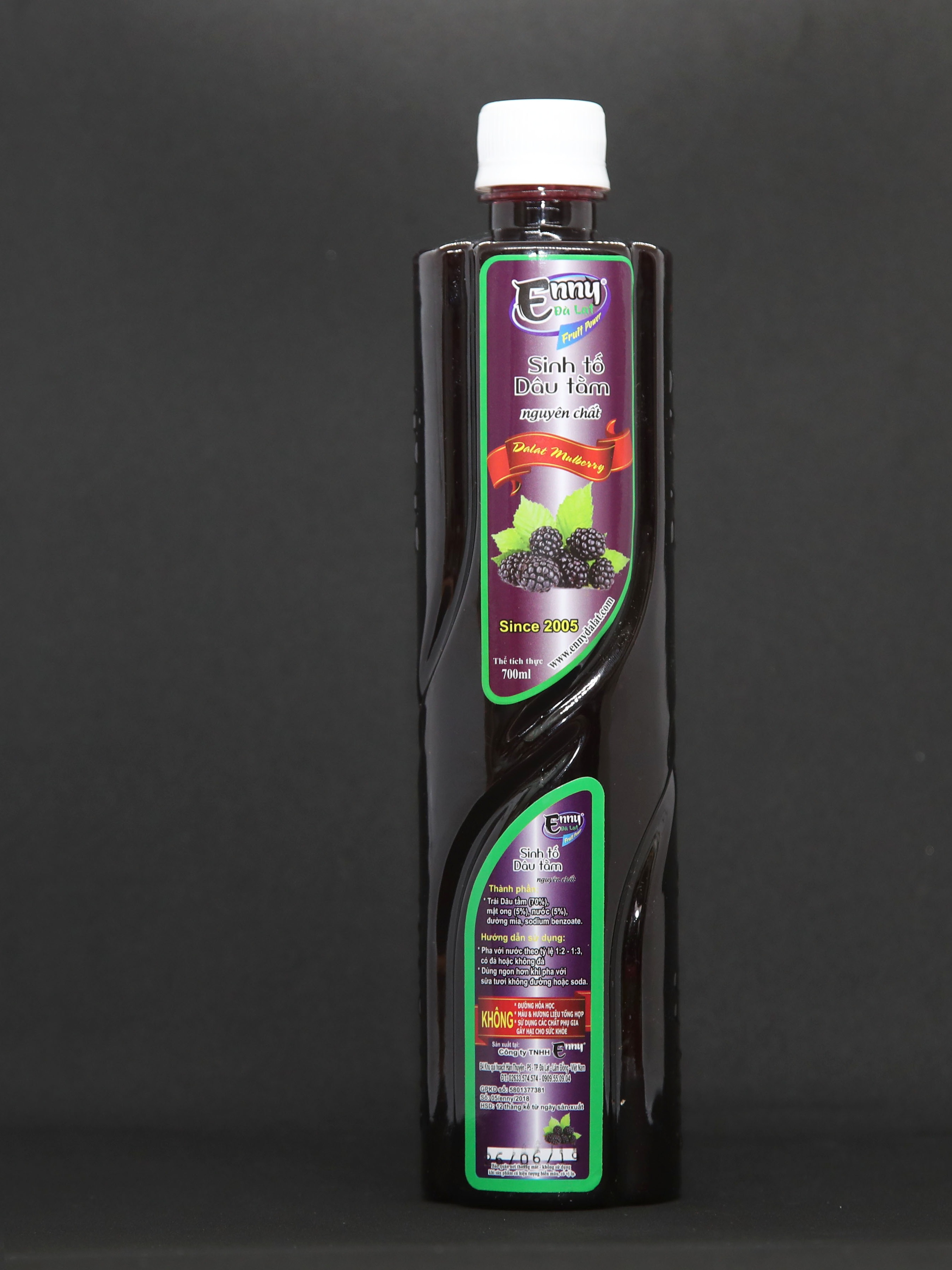 Sinh tố DÂU TẰM 700ml ENNY Đà Lạt