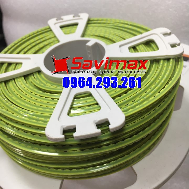 Cước cắt cỏ, cước phát cỏ gai màu xanh (cuộn 20m)