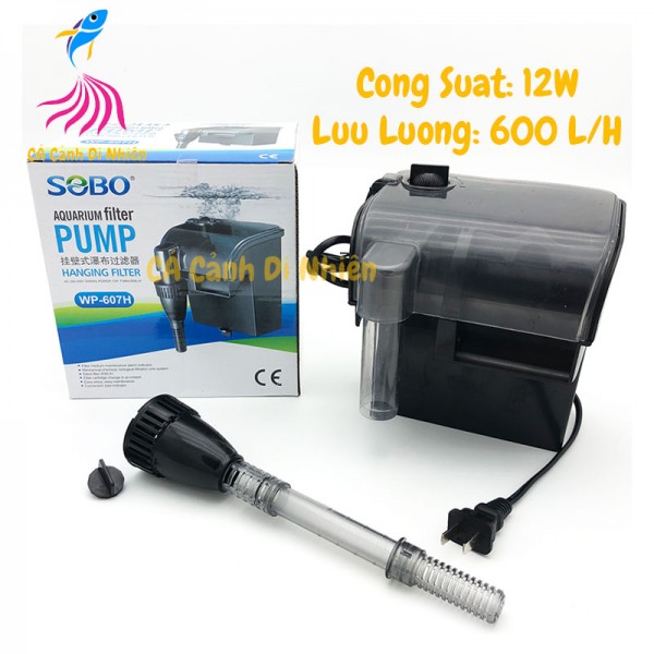 [Hoàn Tiền 10%][HCM]Máy lọc thác treo mini dành cho hồ cá cảnh