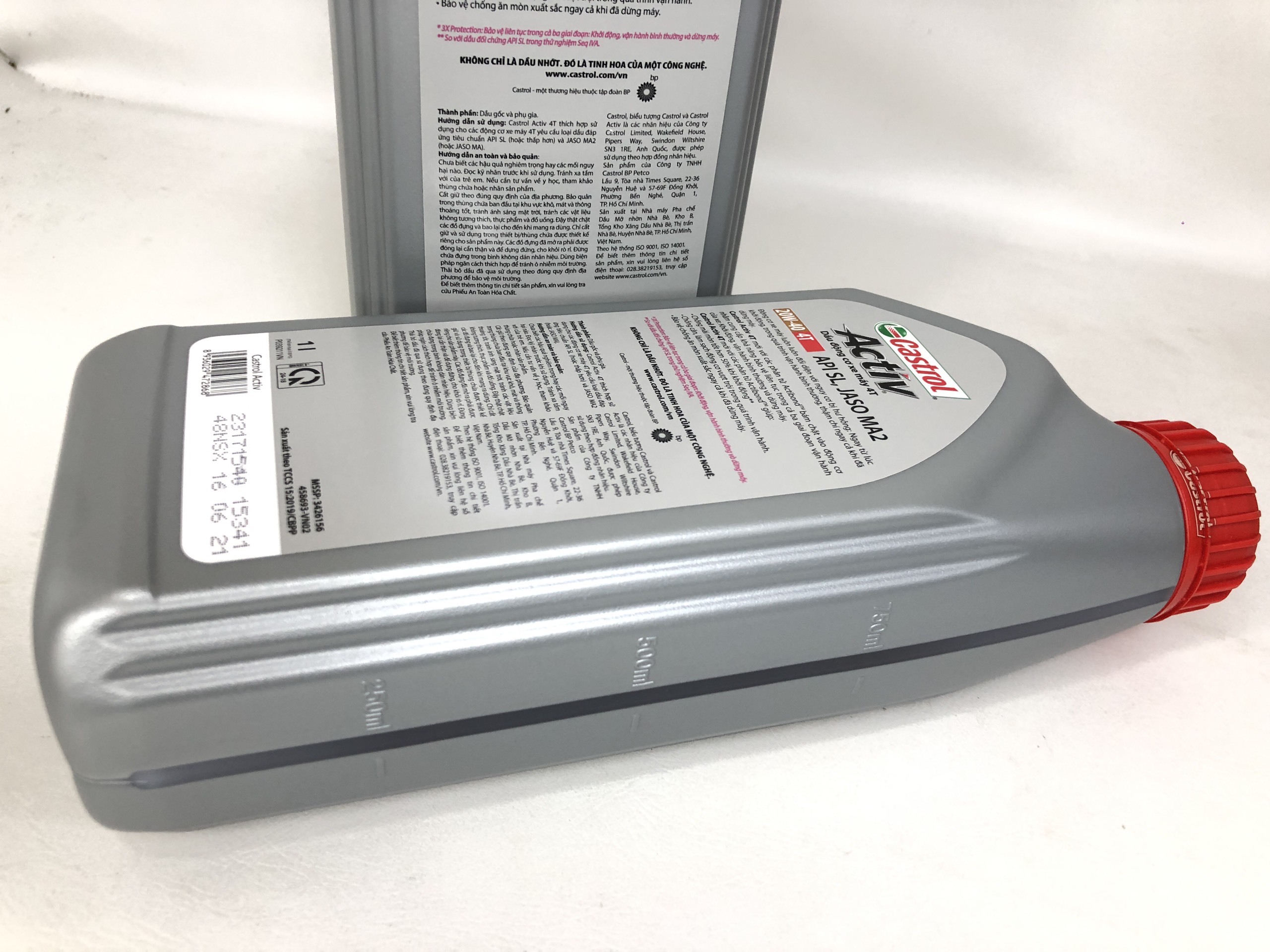 Dầu nhớt Castrol Activ 4T 20W-40 ( Xe số )