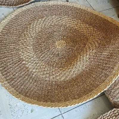 Thảm cói trang trí 1,2 mét kèm quà tặng