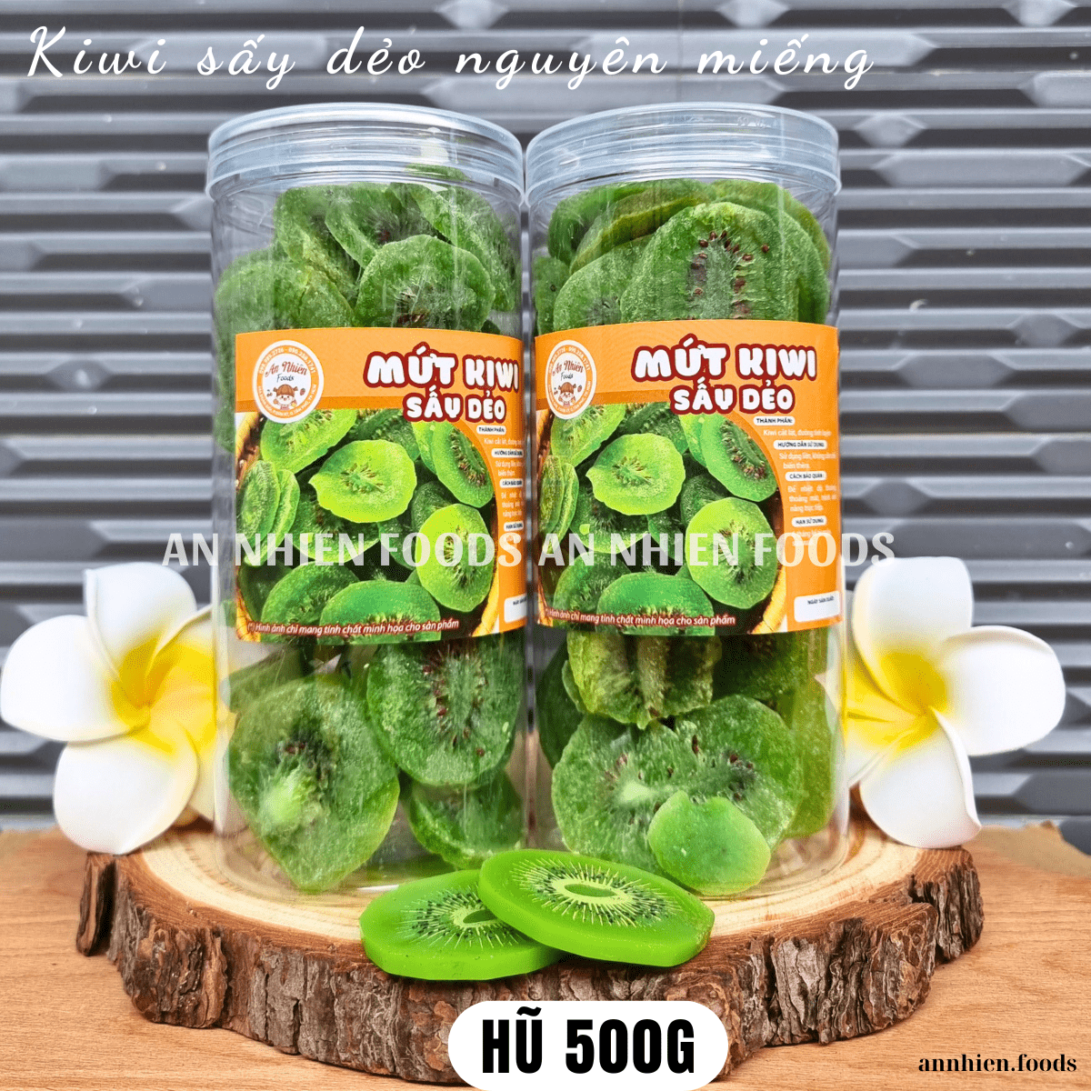1 KG- Kiwi sấy dẻo nguyên miếng to