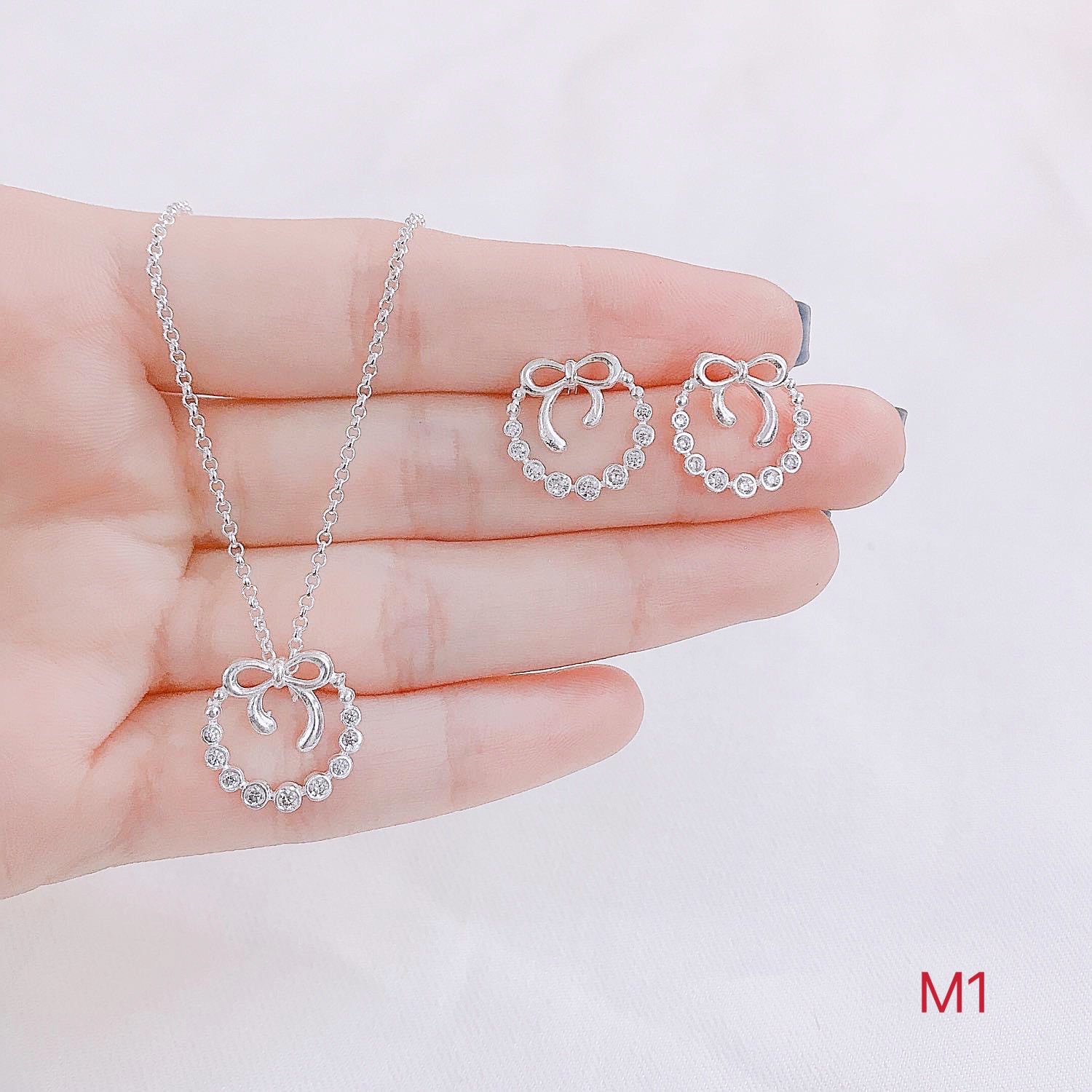 ❤️SALE KHỦNG❤️ BỘ TRANG SỨC BẠC 925