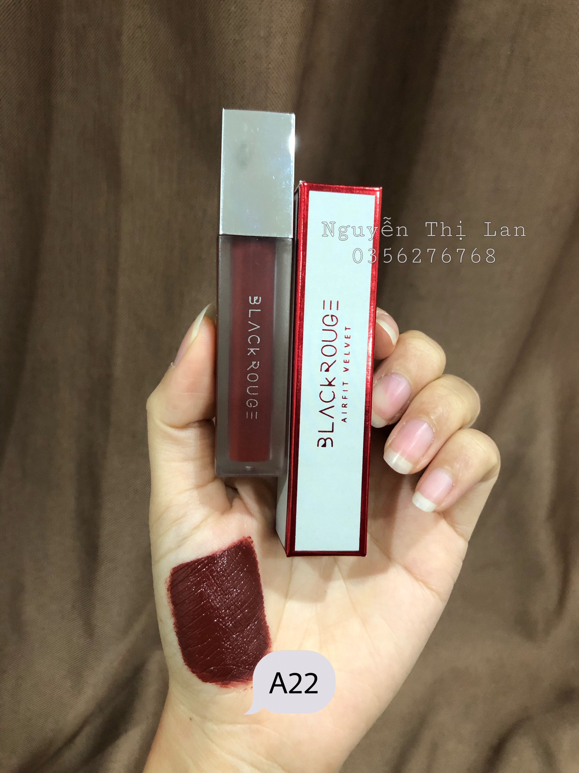 (Có Quà Tặng) Son Black Rouge Ver 5 Handmade Đủ Màu Đẹp Lì