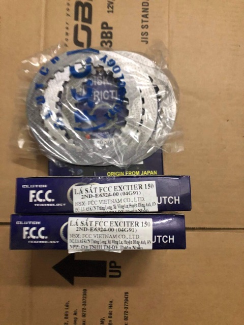 Ba lá sắt nồi Ex 150 zin FCC