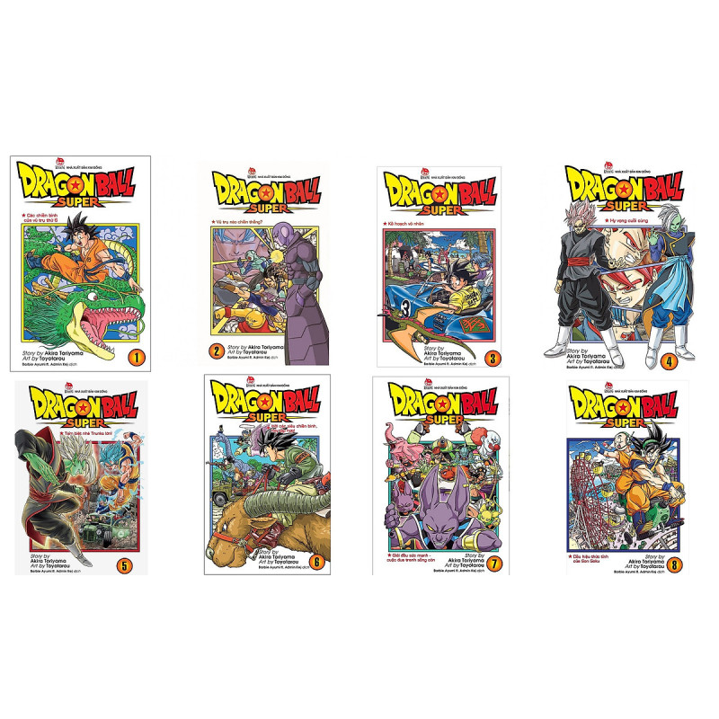 Mua Combo Dragon Ball Super (08 cuốn)