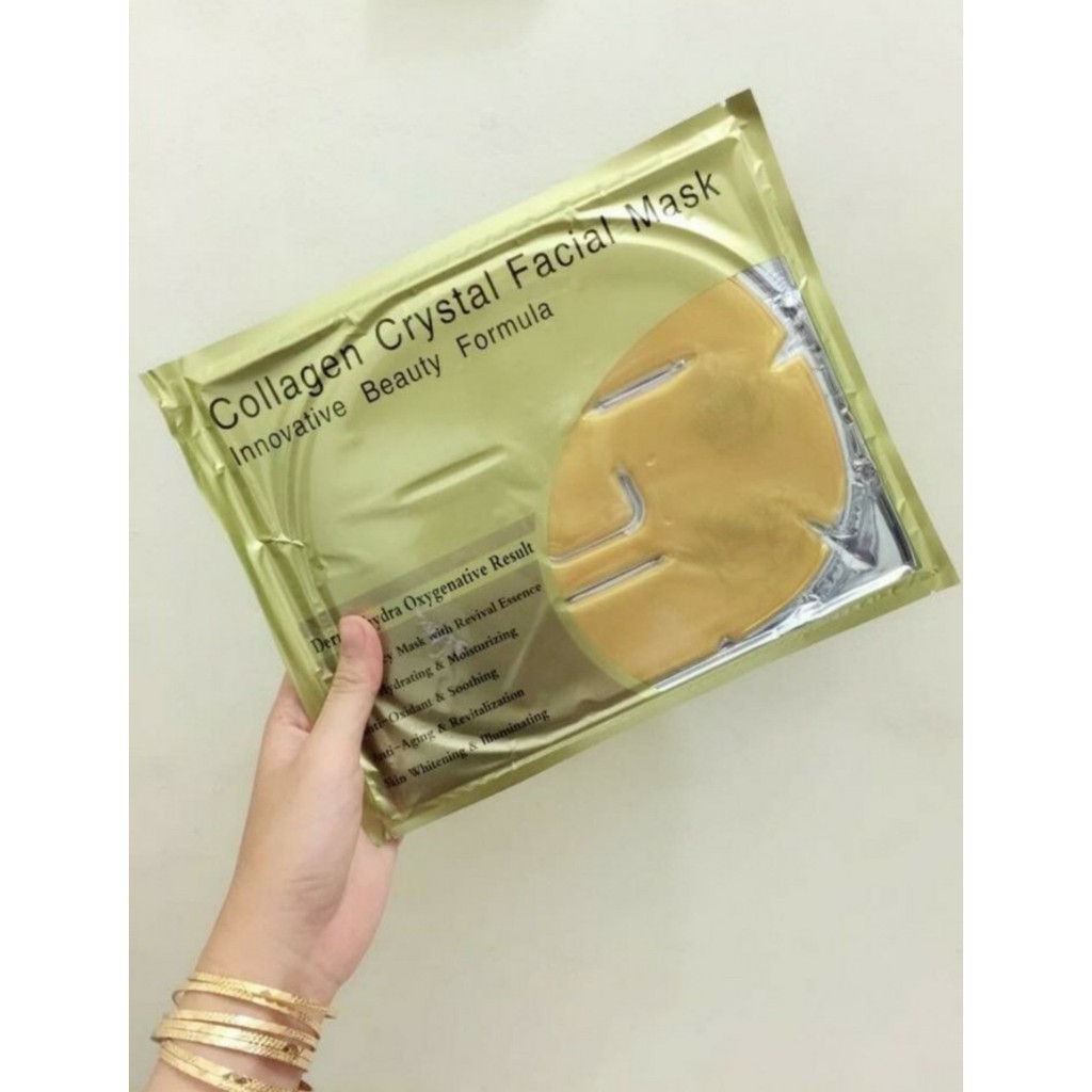 [COMBO] 10 MẶT NẠ COLLAGEN Vàng Trắng (combo2m-25k, combo 5m 55k, combo 10m-100k,  combo 20m- 185k)