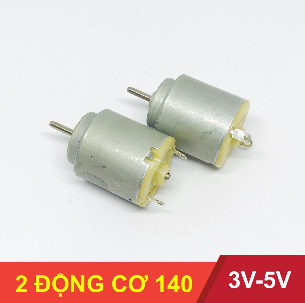 [HCM]Bộ 2 động cơ motor mô tơ mini 140 3V-5V loại xin chất lượng cao - LK0006