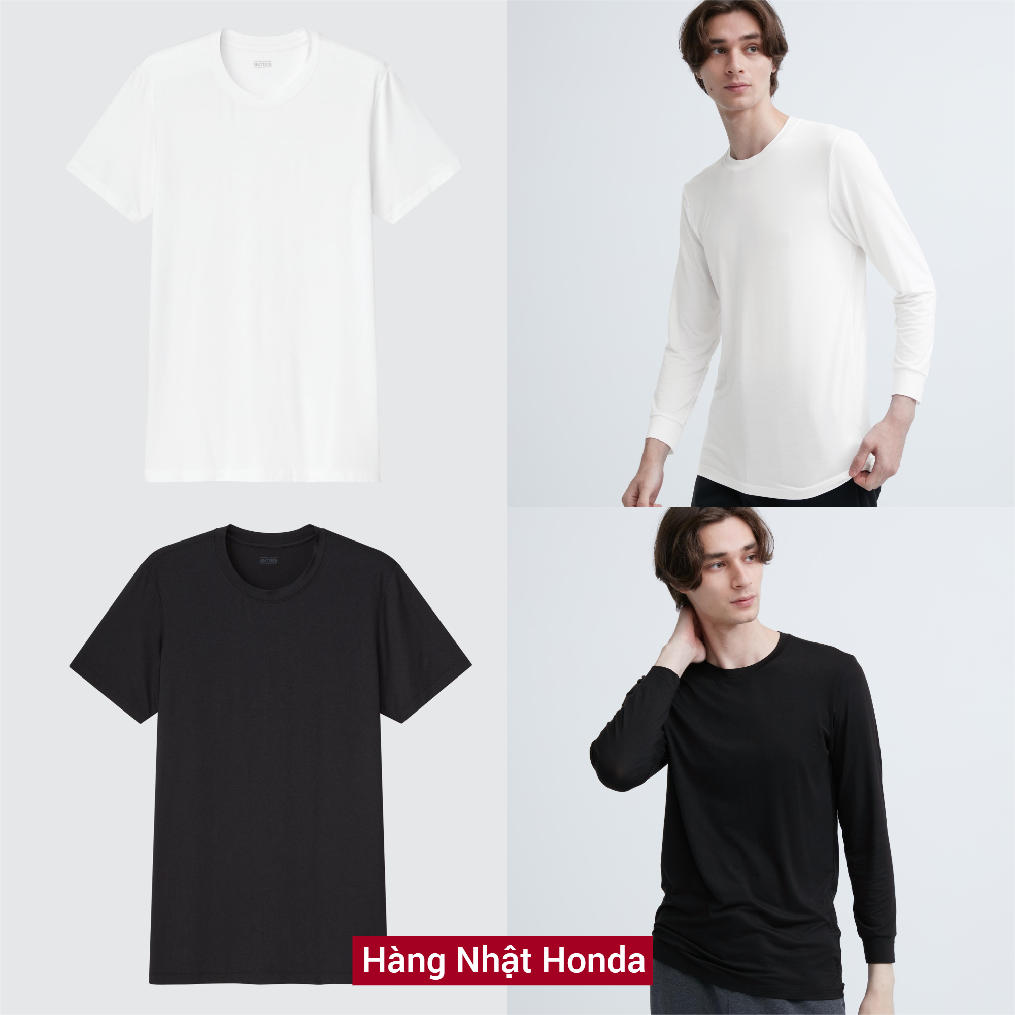 [Auth Uniqlo] Quần Áo Giữ Nhiệt Heattech Nam - Tag Nhật