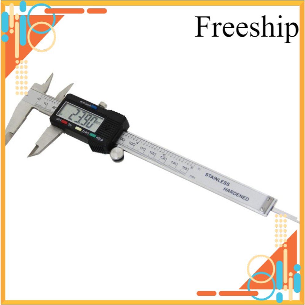 Thước đo kẹp điện tử DIGITAL CALIPER 150mm/6" sai số 0.05mm Hot