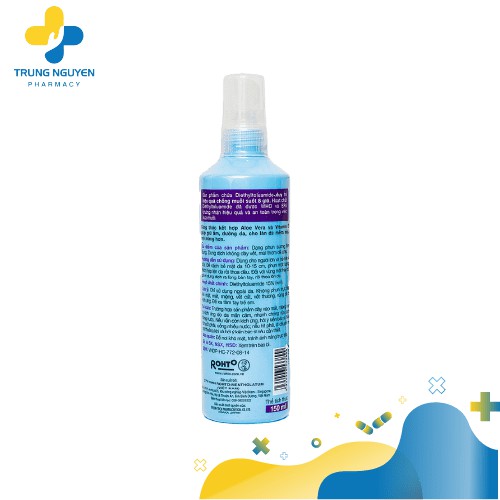 Xịt Chống Muỗi Remos Hương Lavender 150Ml