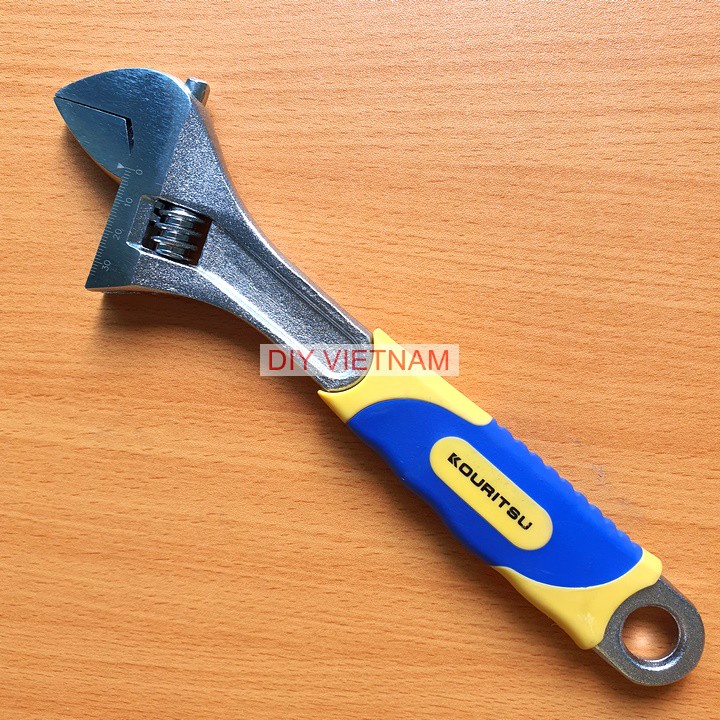 Mỏ lết cán bọc cao su Nhật Bản Kouritsu 10-12 inch