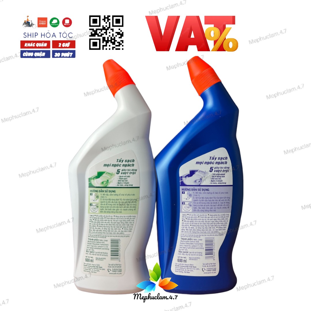 Tẩy rửa Toilet Gift chai