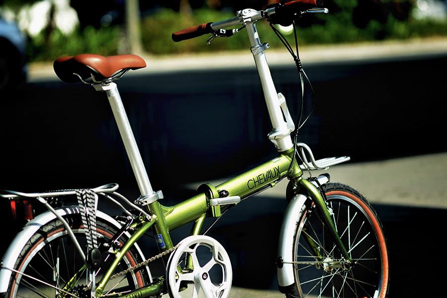 xe đạp gấp chevaux fuku