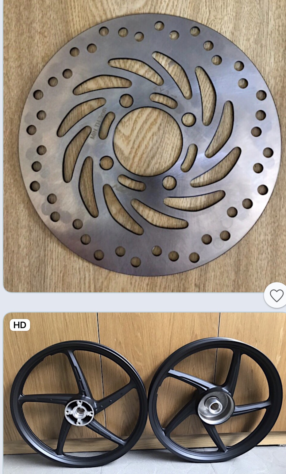 MÂM VÀNH ĐÚC 5 CÂY ĐĨA CHO WAVE S RS RSX 110,FUTURE 125,WAVE 125,BLADE GẮN ZIN THEO XE KHÔNG CHẾ CHÁO SALE GIÁ SỐC