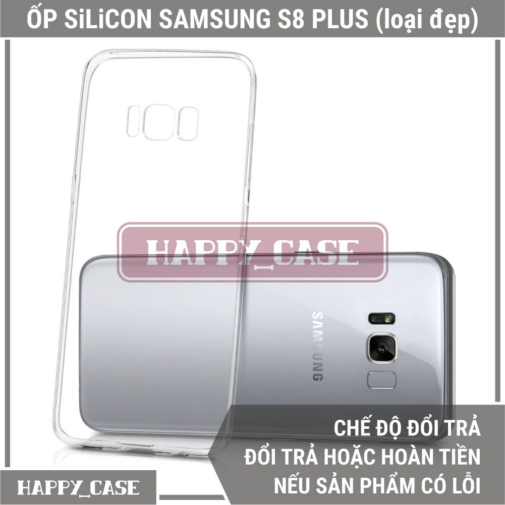 Ốp Lưng Điện Thoại Samsung S8 Plus (Loại Đẹp) Thin Transparent Silicon