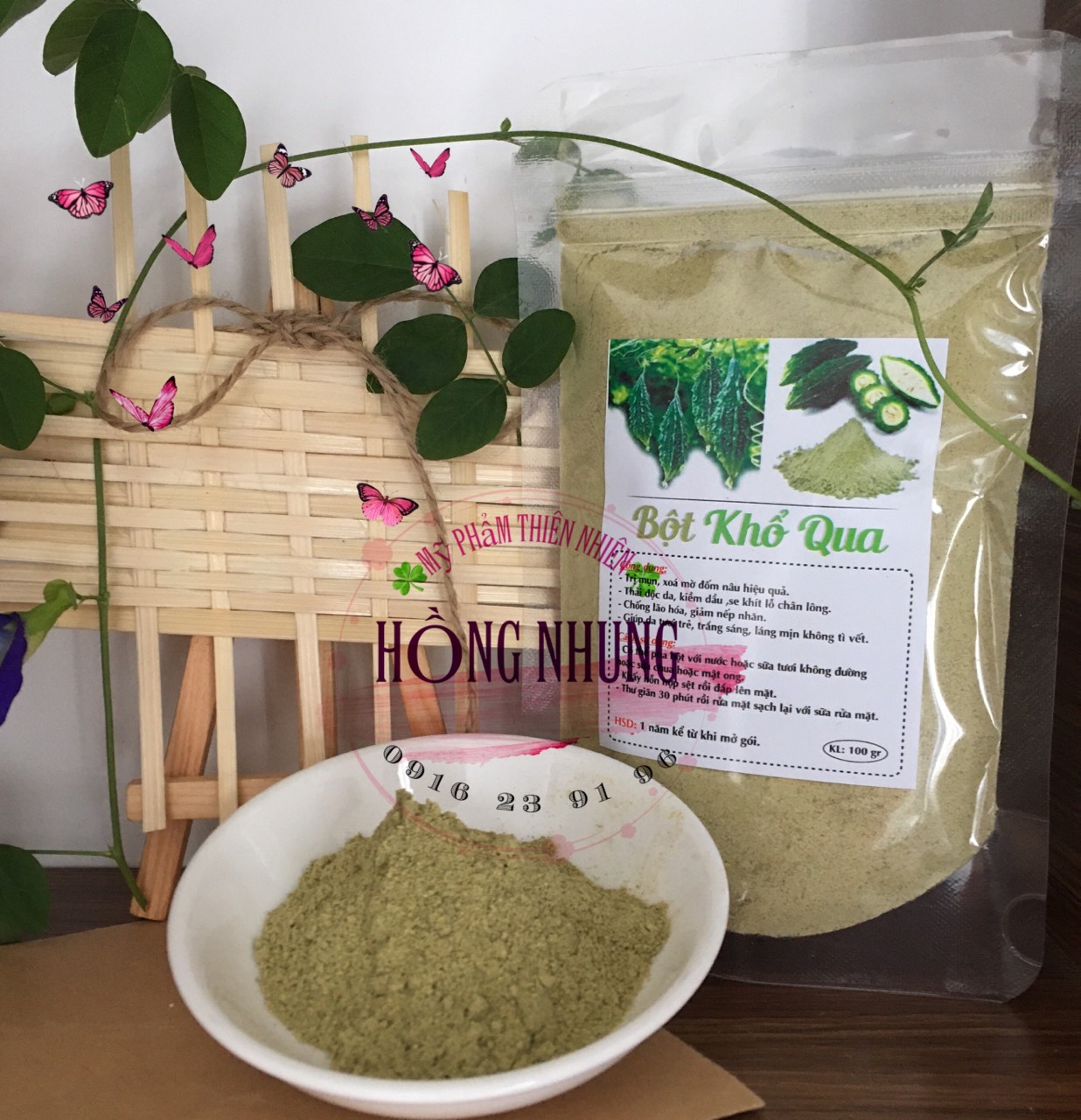 BỘT KHỔ QUA RỪNG NGUYÊN CHẤT/100 gram