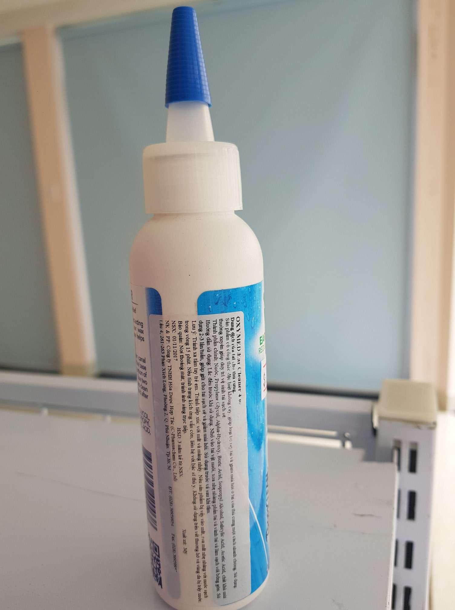 OXYMED Ear Cleaner 4 oz. Dung dịch rửa tai cho thú cưng