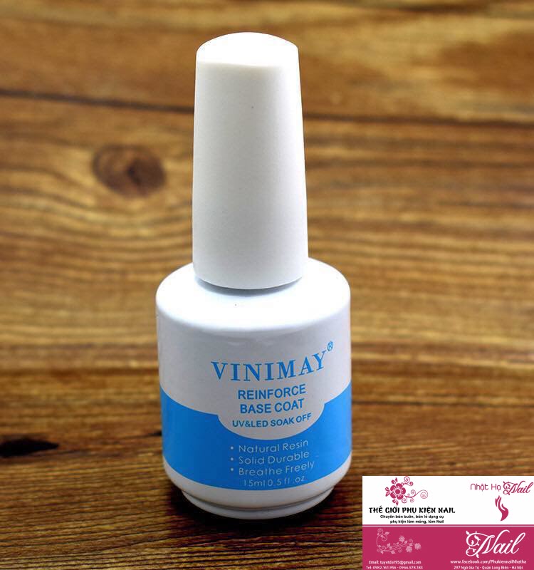 Bộ Base Top Cứng Móng Vinimay Chính Hãng  (set 3 chai )