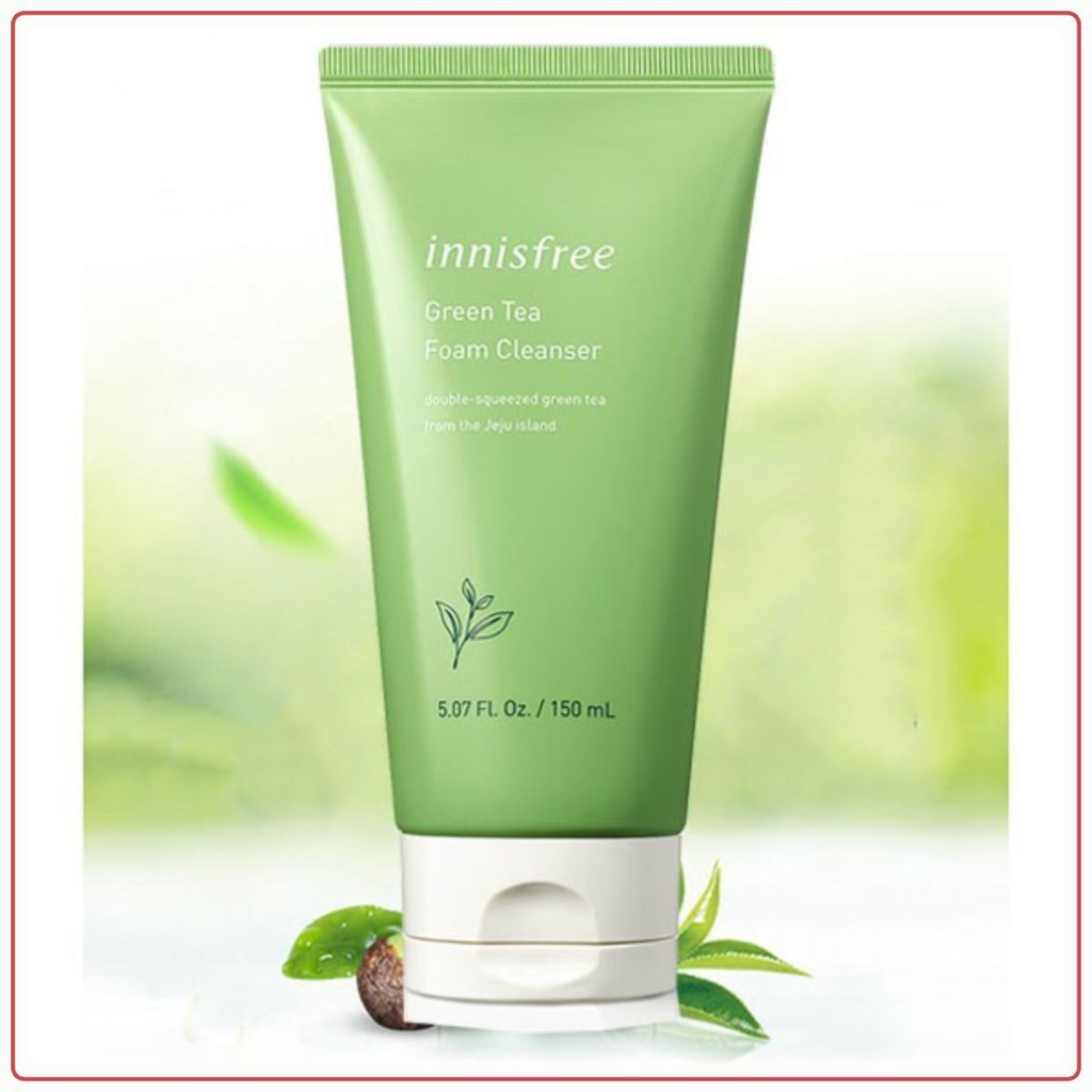 Sữa rửa mặt Innisfree trà xanh 150ml ( mẫu mới )